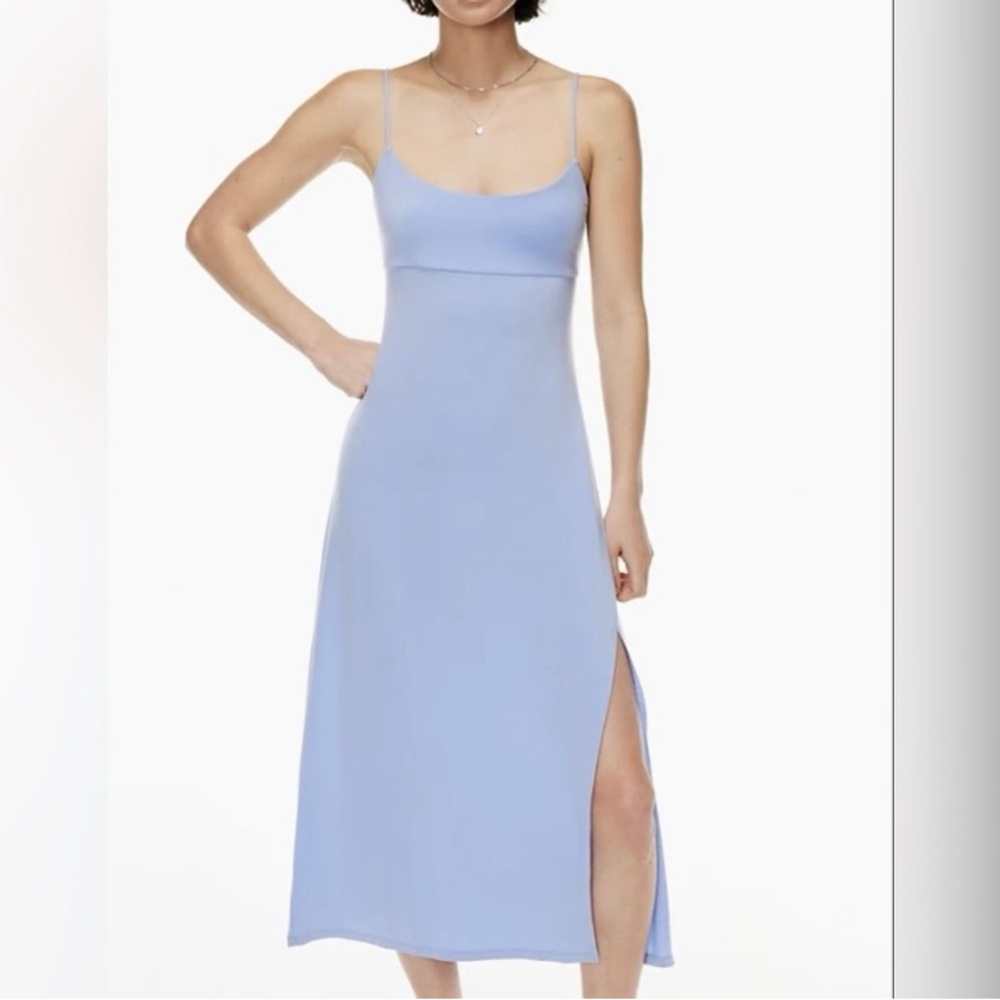 Blue spaghetti strap Dress